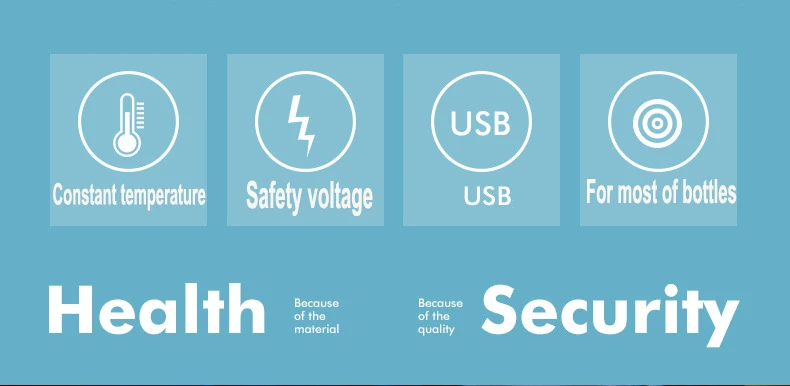 USB грелка для детских бутылочек, портативный подогреватель, изолированная сумка для младенцев, бутылочка для молока, Термосумка, регулируемая температура и время