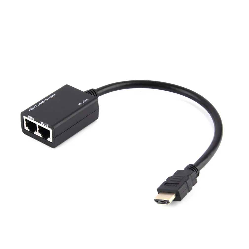HDMI, Овер-RJ45 CAT5e CAT6 UTP LAN Ethernet расширитель повторитель 1080p 3D