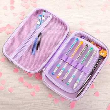 

Creative stationery box waterproof non-slip large capacity pencil case female student pencil case pencil case Art storage boxbag
