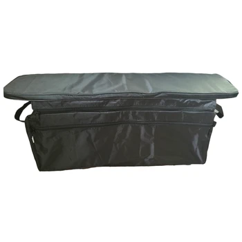 

Canoe Inflatable Boat Seat Storage Bag with Padded Seat Cushion