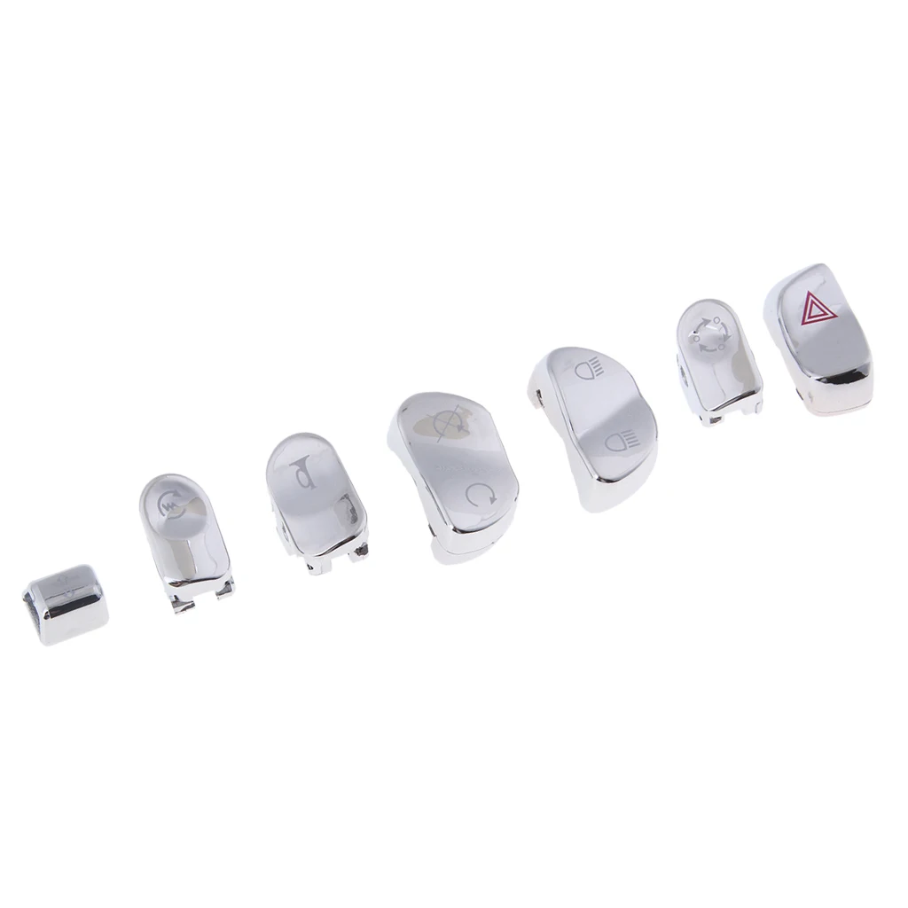 7pcs/set Hand Control Switch Housing Button Cover Cap Kit for VICTORY