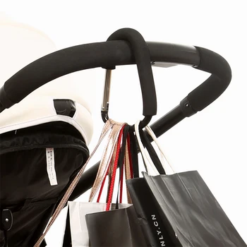 

2Pcs Multi Purpose Hooks Large Buggy Clips Shopping Secure Hooks Accessory New