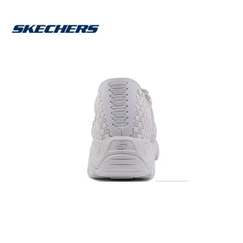 Skechers/Женская обувь на плоской подошве D'LITES белая спортивная обувь без застежки женская брендовая роскошная женская дизайнерская обувь на плоской подошве 88888017-WHT