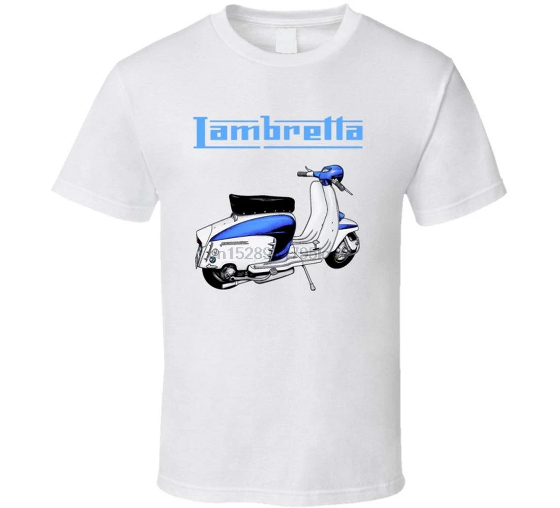 

Lambretta Retro Logo and Scooter Mod Italian Vespa Art Style t-Shirt
