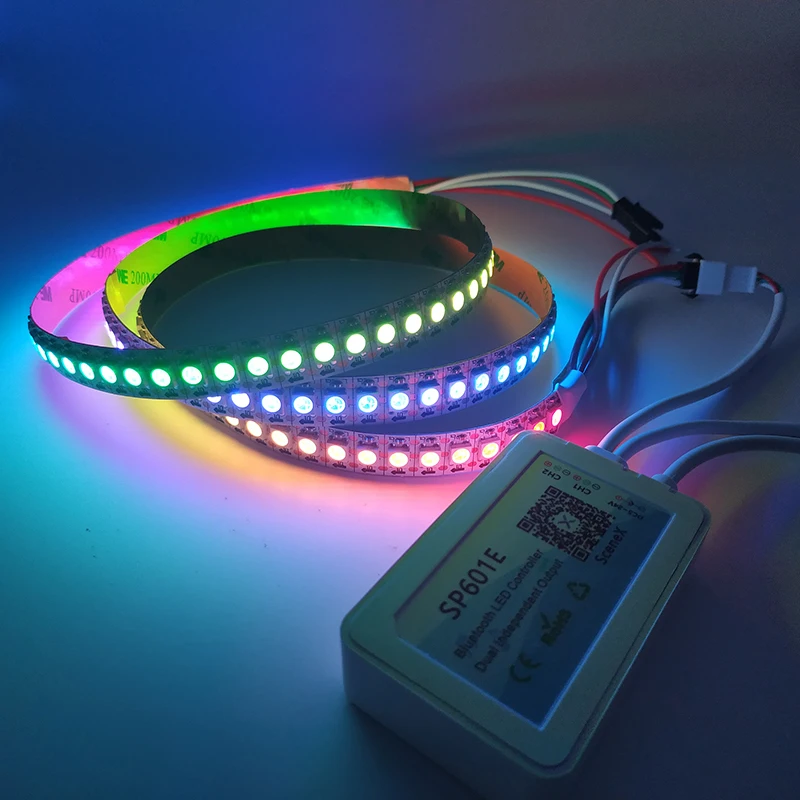 Комплект музыкального контроллера SP601e Bluetooth Rf с питанием WS2812 адресный чип Rgb5050 Smart