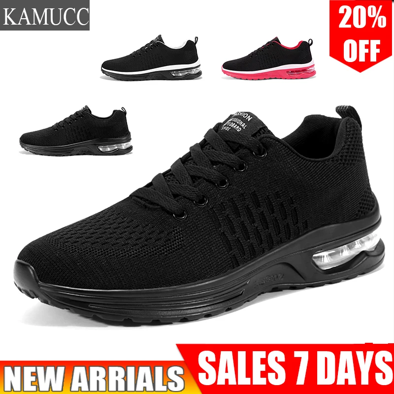 

2019 New Arrival Brand Designer Casual Shoes Air Cushion Lightweight Breathable Sneakers Four Seasons Fashion Men Running Shoes