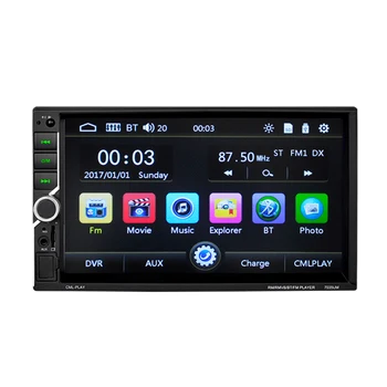 

New 7'' Car MP5 Player Car Stereo Bluetooth Fm Audio Player Support Rear View Camera Car Electronics Car Accessories