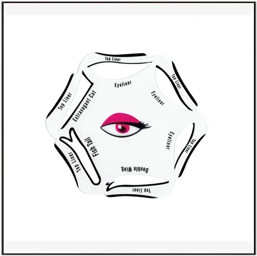

200 PCS new hot pin popular beauty make-up card multiple adjustable eye card Liuhe one auxiliary tool