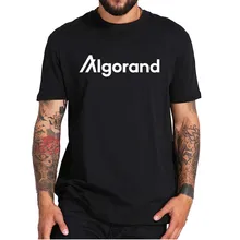 Camiseta con moneda de Algorand Crypto para hombre y mujer, camiseta informal con diseño de moneda de ALGO Cryptocurrency Blockchain, 100% algodón, talla europea