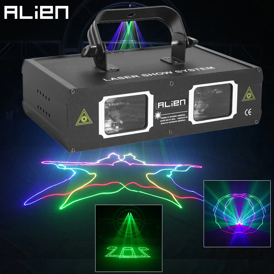 Лазерный луч ALIEN DMX512 | Лампы и освещение