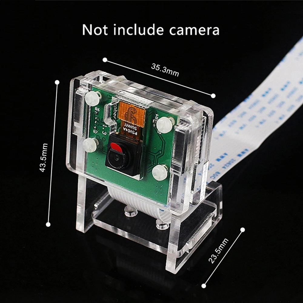 Модуль камеры Raspberry Pi с акриловым прозрачным чехол акриловый держатель для мини +