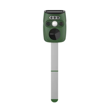 

Solar Ultrasonic Cat Dog Animal Repeller Birds Deterrent Anti Insect Fly Mole Rat Mouse Rodents Snake Repellent