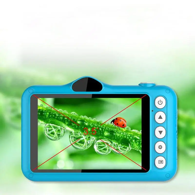 Skup 3.5 Cal aparat cyfrowy Mini aparat fotograficzny zabawki edukacyjne dla dzieci dla dzieci prezenty dla dzieci prezent urodzinowy 1080P projekcja kamery wideo