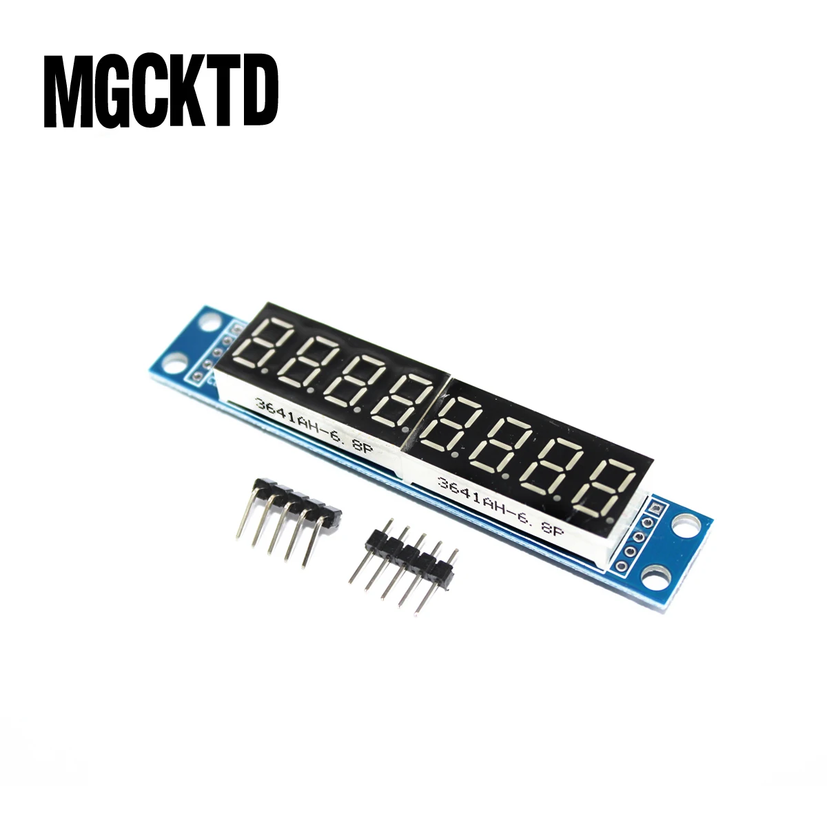 5 шт./лот MAX7219 светодиодный модуль 8-разрядный 7 сегментный, цифровой, светодиодный Дисплей LED MCU