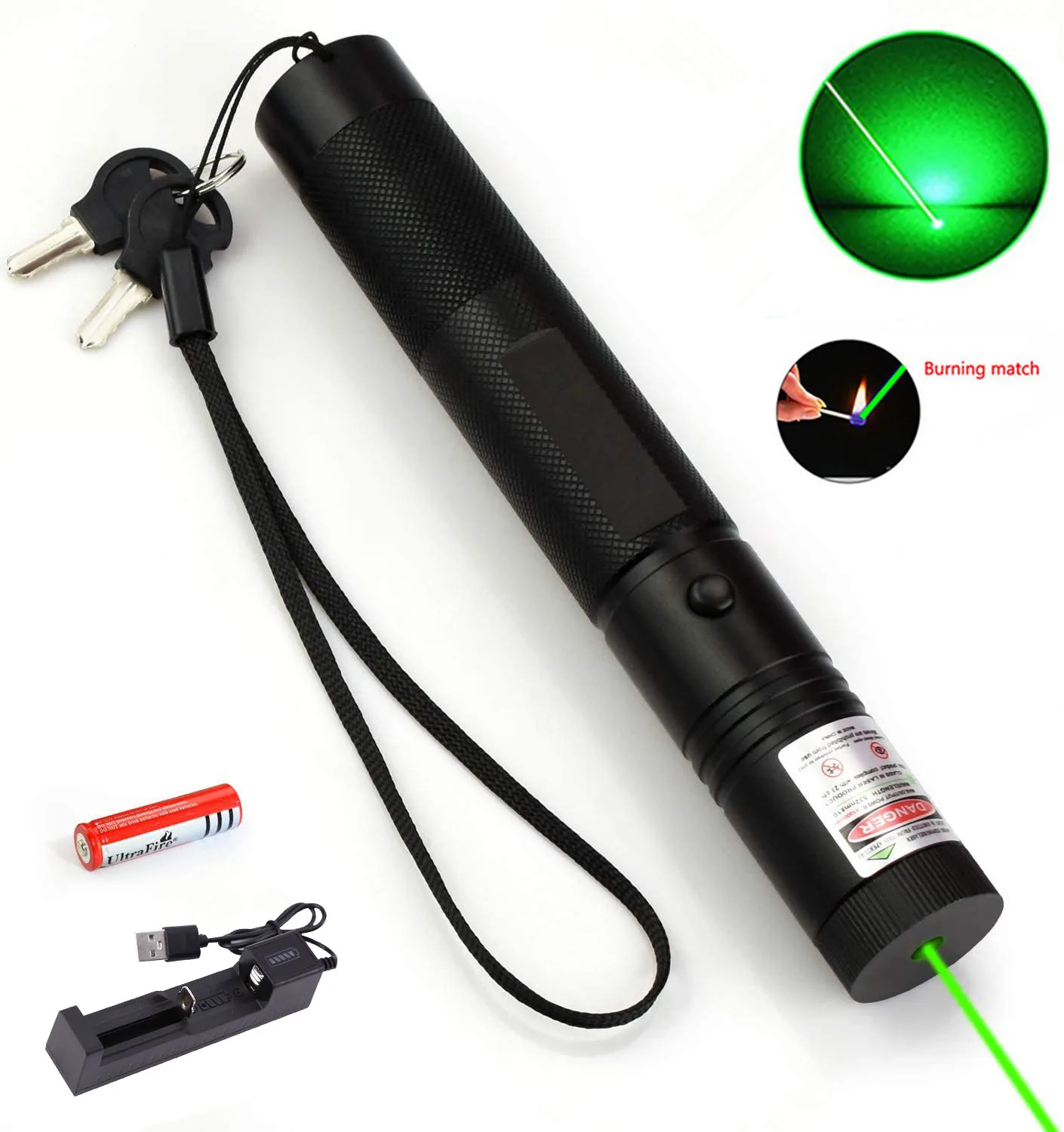 Hunting 532nm 5mw Green Laser Sight 301 Pointer High Powerful Adjustable Focus Lazer Red Lasers Pen Burning Match with Battery high power 5mw lazer pointer 650nm 532nm 405nm red blue green laser sight light pen 101 powerful laser meter tactical lazer pen