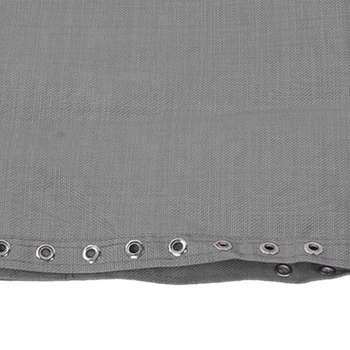 

Gray Breathable Sling Chair Replacement Cloth With Head Rest Cushion & Laces