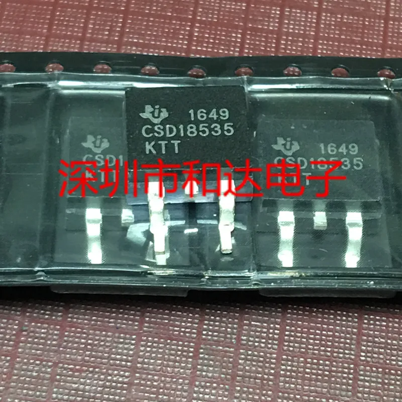

CSD18535KTT TO-263 60В 200А