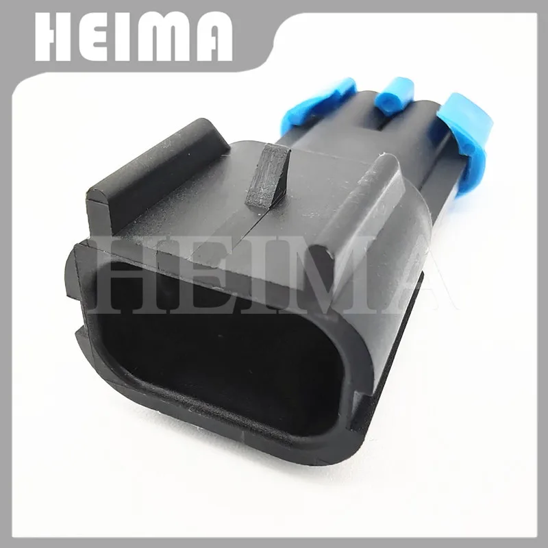 5 sets Black Metri-Pack 2 pin way 2.8mm Sealed male Socket Plastic Delphi Waterproof Connector for car DJ7025C-2.8-11 | Обустройство