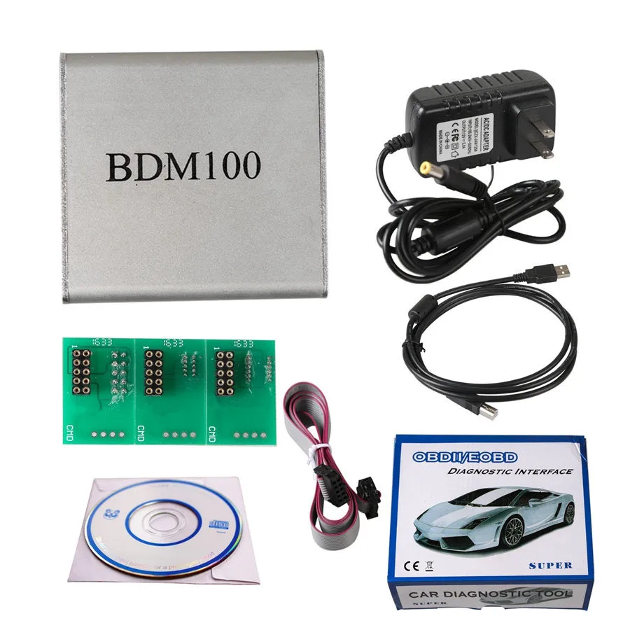 La mejor combinación BDM100 V1255 + BDM FRAME un conjunto OBDII ECC Chip Tuning Programming ECC fun