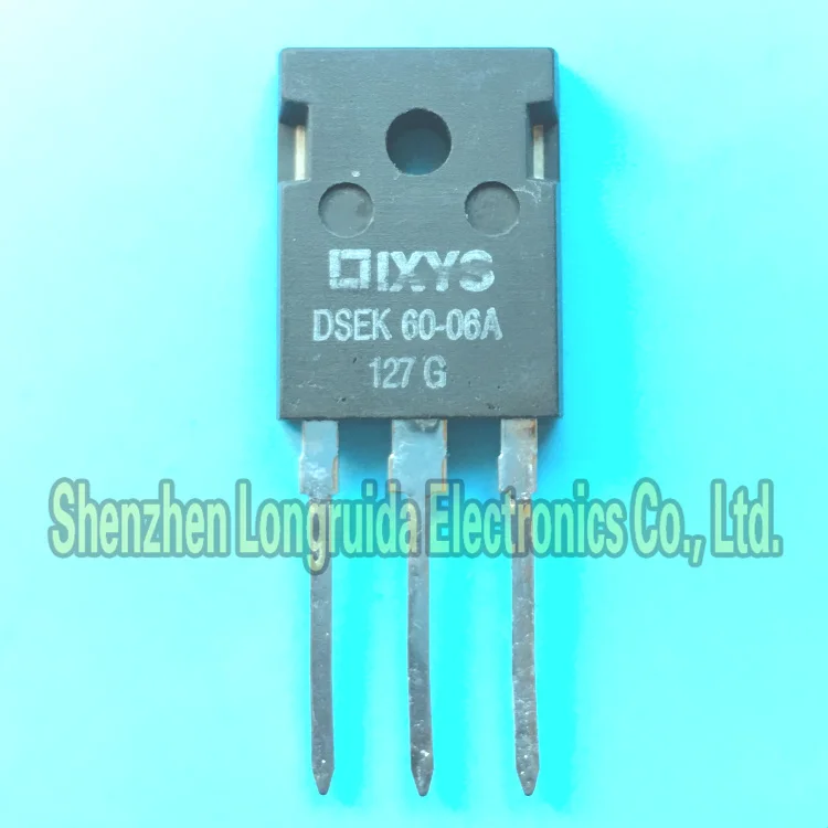 10 шт DSEK60-06A DSEK60-06 до-247 60A 600V общий катод быстрого восстановления эпитаксиальный