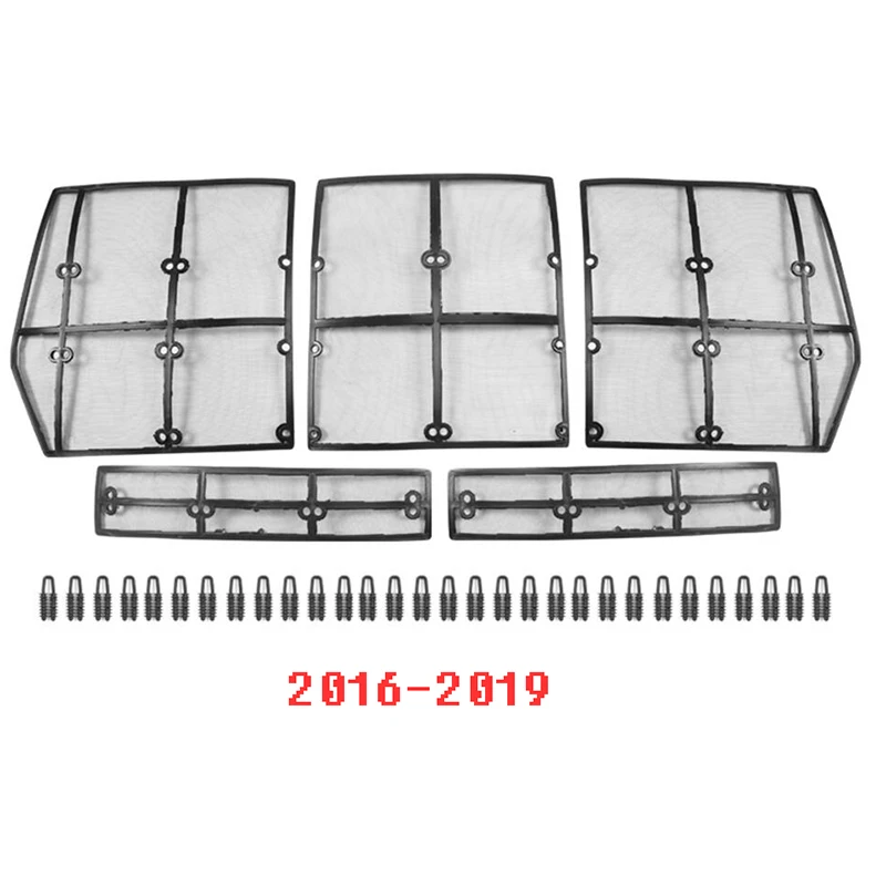 Передняя решетка автомобиля противомоскитная сетка для Toyota Land Cruiser 200 LC200 Fj200 2008 2009 2010 2011 2012 2013