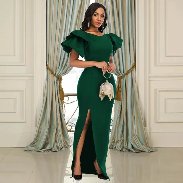 Dresses Party Dress Maxi Green | Women Green Party Long Dresses - Party  Dresses Women - Aliexpress