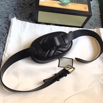 

2019 famous high quality women bag real leather waist bags luxury New style fashionable bag limited edition designer bags