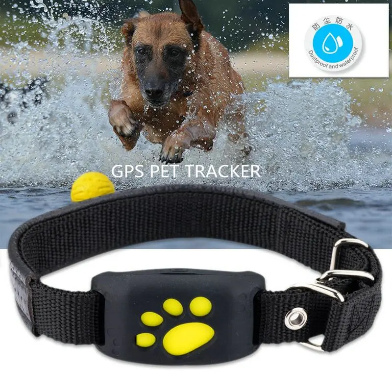 

Pet GPS Tracker Dog Cat Collar Water-Resistant GPS Callback Function USB Charging GPS Trackers For Universal Dogs