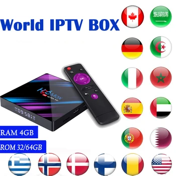

H96 MAX BOX RK3318 Smart Android TV Box 32GB 64GB Media player 4K Wifi Set top Box Android 9.0 BOX german swiss dutch sweden uk