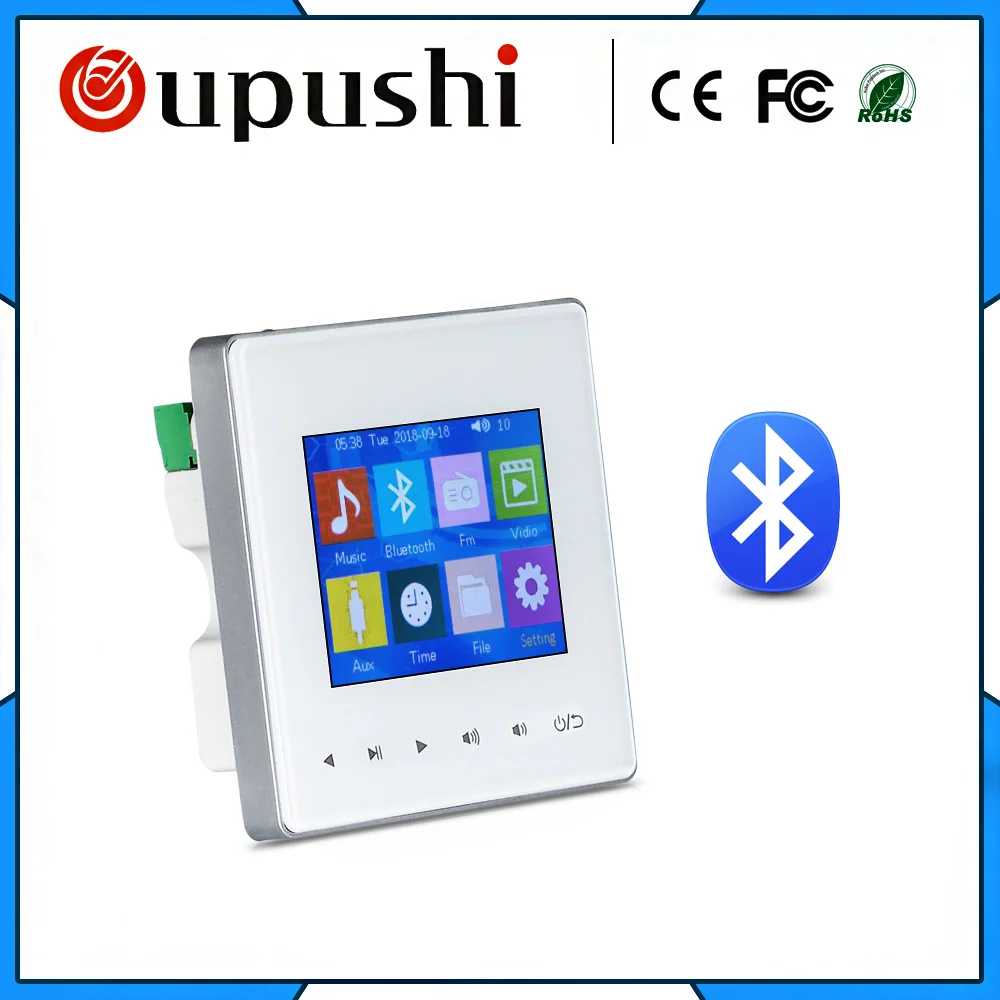Домашний усилитель oupushi AG 3 цифровой стереоусилитель с Bluetooth настенный сенсорной