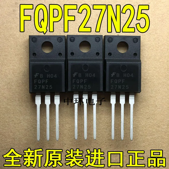 10 шт./лот FQPF27N25 27N25x m y