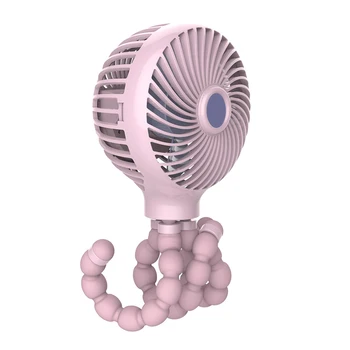 

28.7x11.1x8.2cm 5V 1A low noise car USB Fan with Flexible Tripod 3 Speeds Rechargeable Portable Fan for Home Office car interior