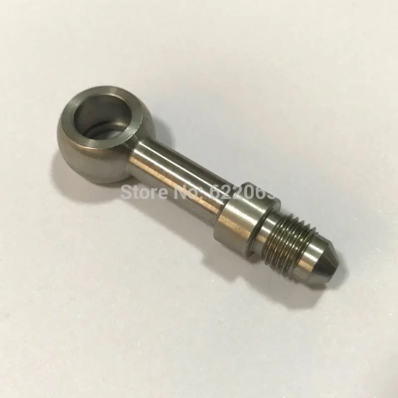 

PERFORMACE BRAKE FITTINGS STRAIGHT BANJO TO MALE AN3/AN3 TO 10.2MM STAINLESS STEEL