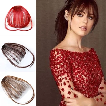 

XUANGUANG High Temperature Chemical Fiber Bangs Soft And Lightweight Hair Bangs 12 Colors For Chooes