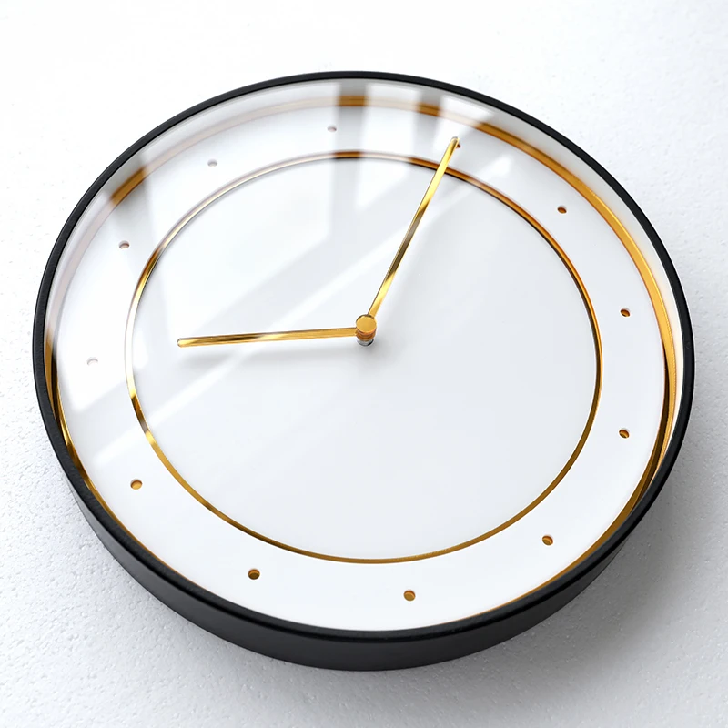 Современная простая декорация настенные часы скандинавские часы Креативные кухонные часы спальня роскошные гостиная минималистичные часы Настенный декор C6T