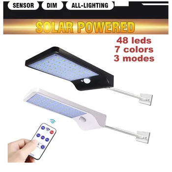 

48 LED Solar Light Ground Water-resistant Path Outdoor Solar Garden Light Yard Lawn Pathway LED Lighting Lamp Dropshipping remot