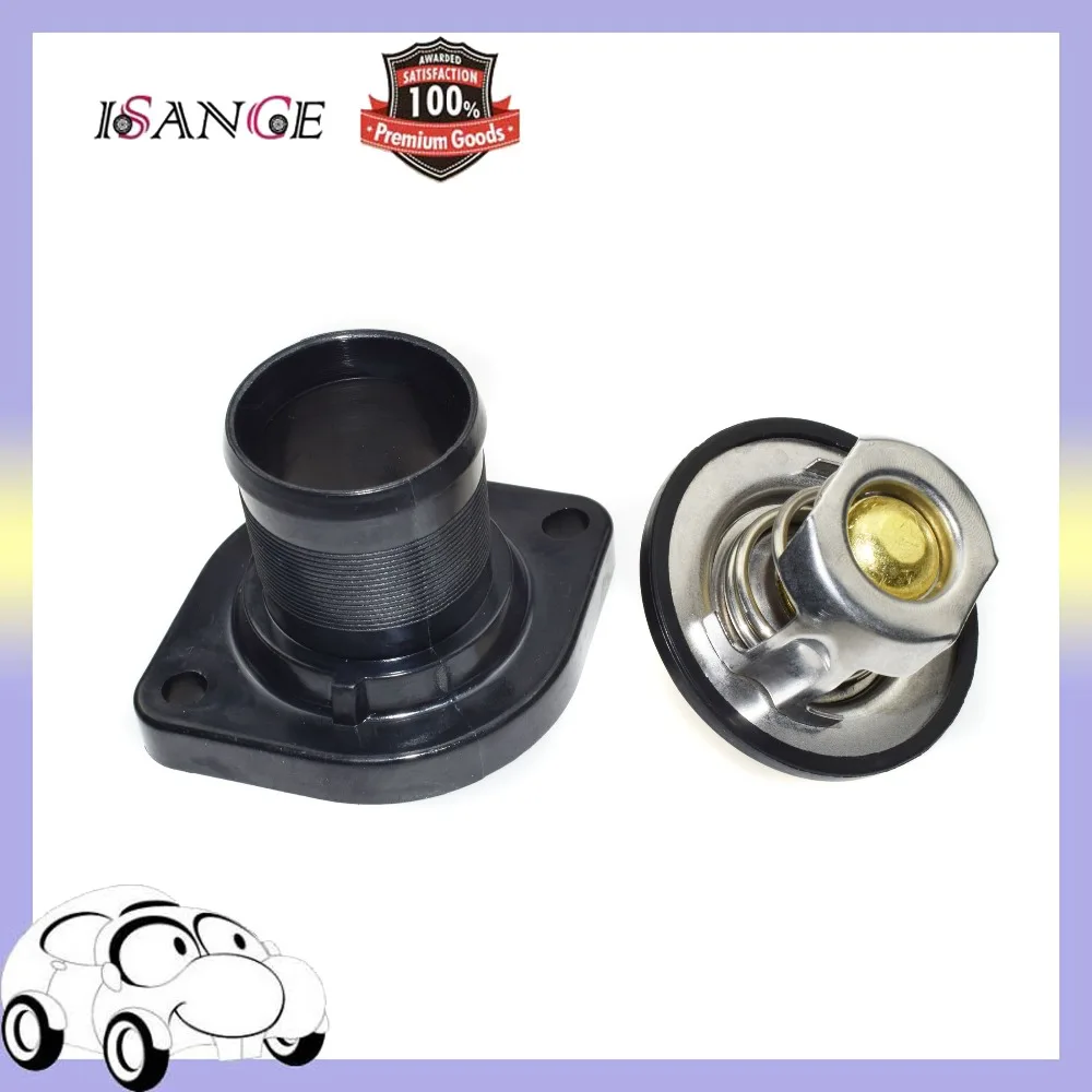 ISANCE Coolant Thermostat Housing For Citroen Berlingo C4 Xsara Dispatch Saxo Synergie Fiat Scudo Ulysse Lancia 1336.Q1 1336.N5 |