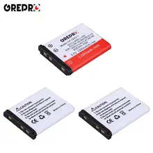Batteries 1200mAh Li-40B Li-42B EN-EL10 Li 40B, 3 pièces, pour batteries FUJ.NP-45, NIK.EN EL10, PE n.d-li63, CAS.NP-80, KLic-7006