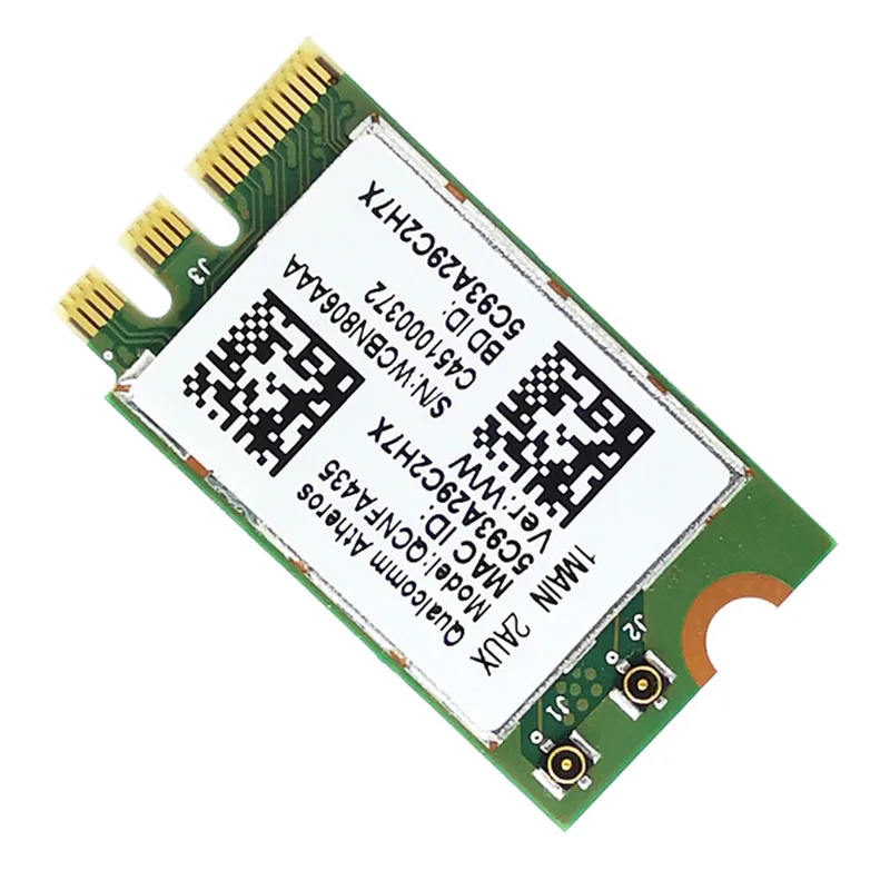 Лидер продаж беспроводная карта адаптера для Qualcomm Atheros QCA9377 QCNFA435 802.11AC 2 4 ГГц/с Wi Fi