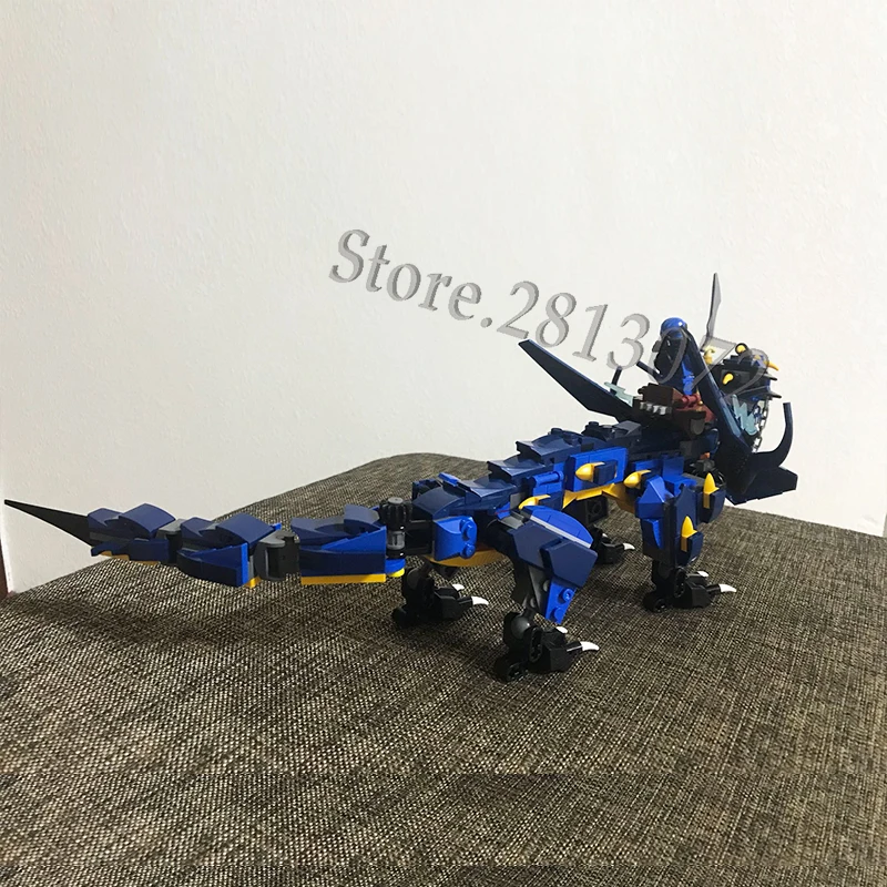 МОДЕЛЬ ниндзя Stormbringer Dragon 10936 493 шт. строительные блоки кирпичи игрушки совместимы с 70652 06080 31151 1104 1129
