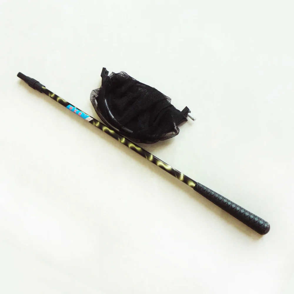 

Fishing Gear Distribution Aluminium Alloy Fishing Gear Angling Supplies 2 Section Fishing Diddle-net Insect Net Catch Bag