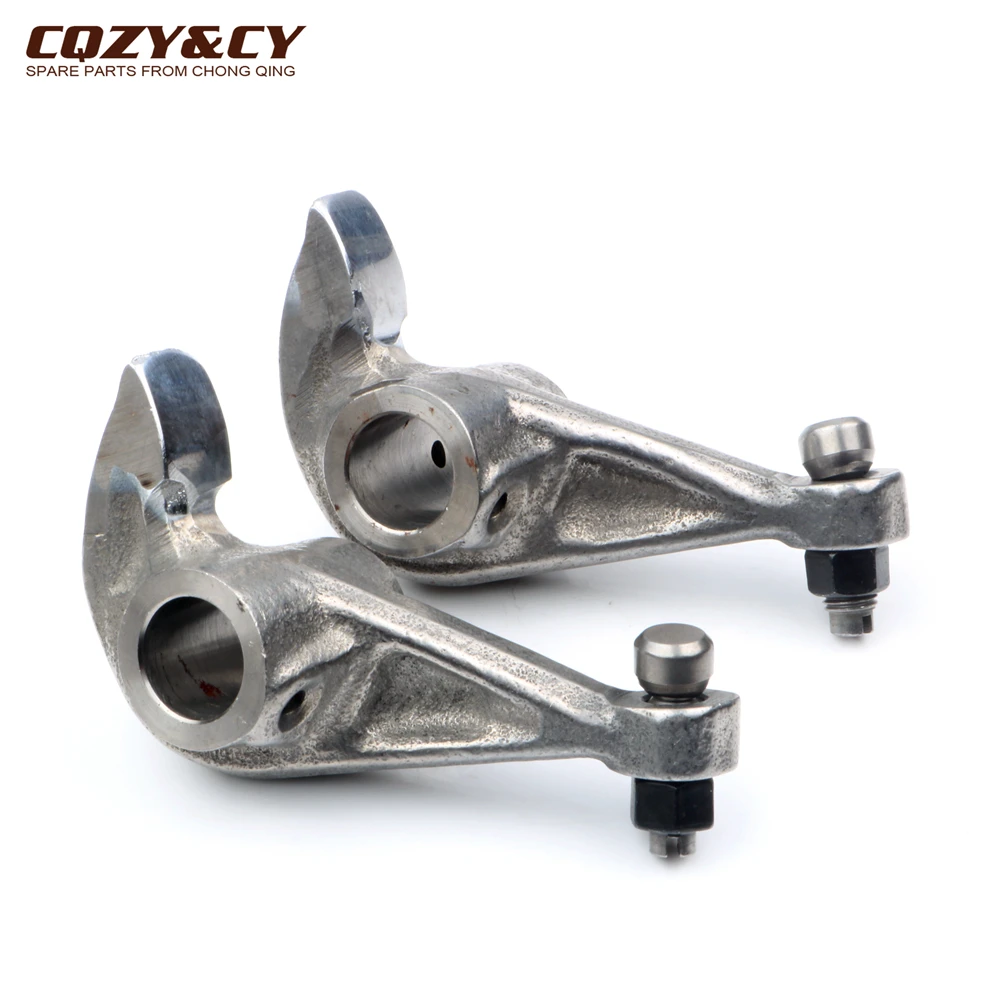 2PC Scooter high quality Rocker arm for Piaggio FLY 125 150 1998-2005 4T 484709 830453 8304535 AP8540086 8444895 Engine parts | Автомобили