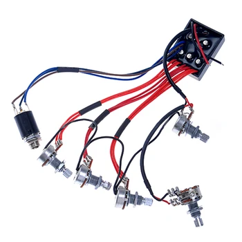 

ABZB-Belcat Top Quality Bass Pickup Active EQ Active EQ-B3T Preamp Circuit For Bass Guitar Replacement