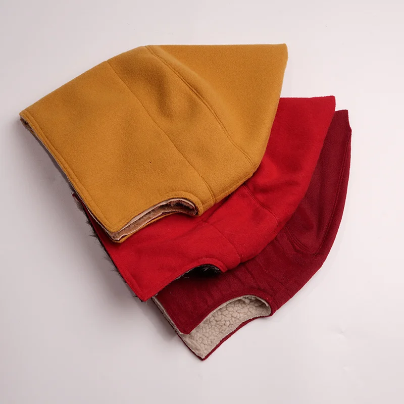 Lama Monk Hat Winter Wool Plush Warm