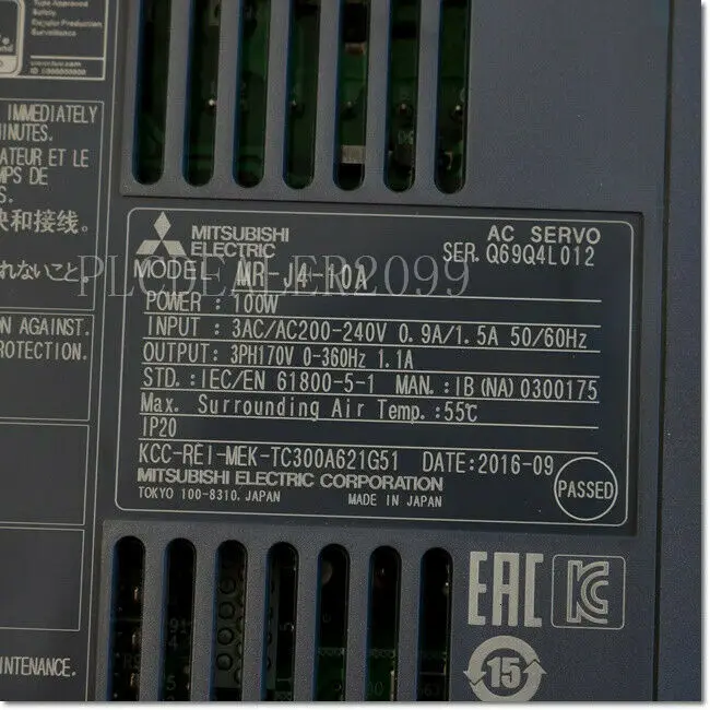 1 шт. Mitsubishi MR-J4-10A AC сервопривод MRJ410A