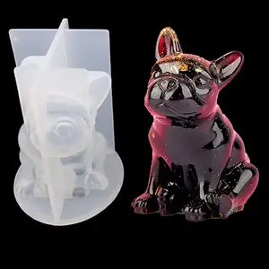 British Bull Silicone Soap Mold Fondant Chocolate Cake Polymer Resin Mould