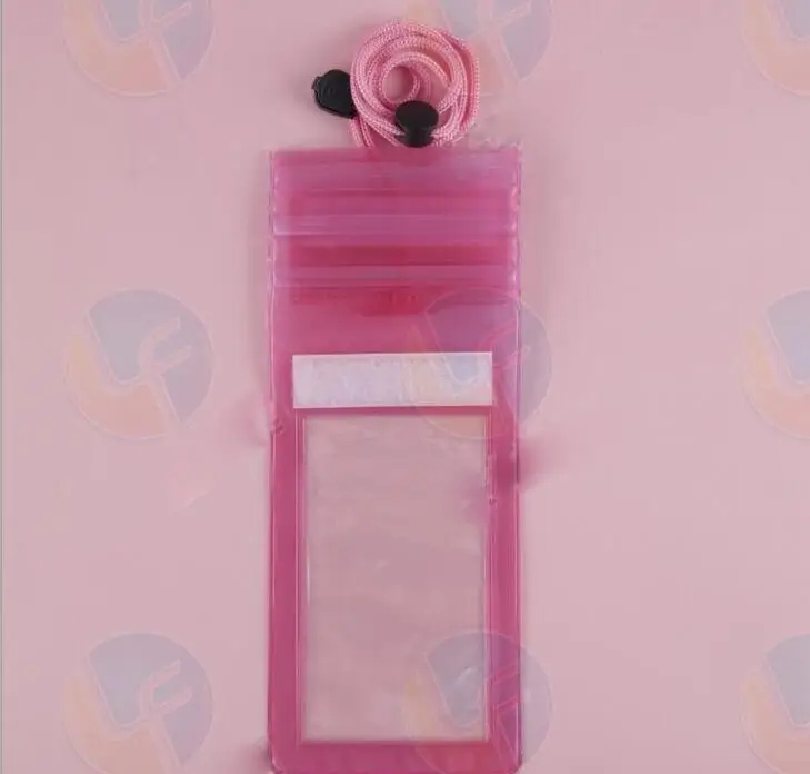Waterproof Cellphone Bag PVC Transparent Waterproof Cover Velcro Sports Swimming Diving Rafting Surfing Outdoor Bag