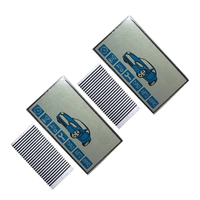 Uds/lote pantalla LCD Cable Flexible rayas para 2 uds Starline A93 A63 E90 E95 E60 E85 B92 B94 B95 llavero llave de Control remoto