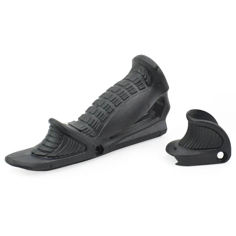 

Tactical Ergonomic Forward Point Angled Fore Grip With Thumb Lock Hand Stop