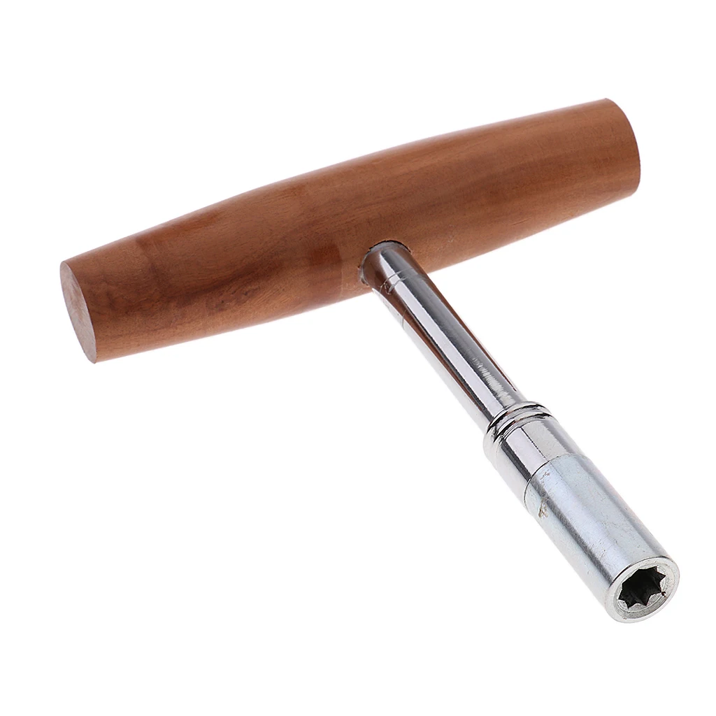 

Piano Tuning Hammer Lever T Shaped Piano Tuner Spanner With Jujube Wood Handle